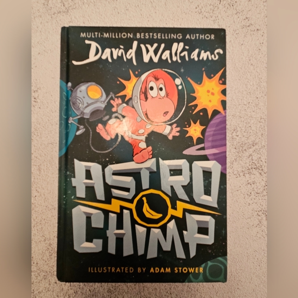 Astro Chimp Book by David Walliams